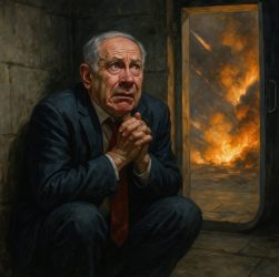 Netanyahu Ngumpet di Bunker Dan Kabur ke Yunani Saat Iran Luncurkan Serangan Rudal