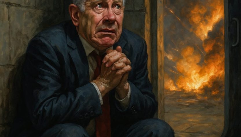 Netanyahu Ngumpet di Bunker Dan Kabur ke Yunani Saat Iran Luncurkan Serangan Rudal