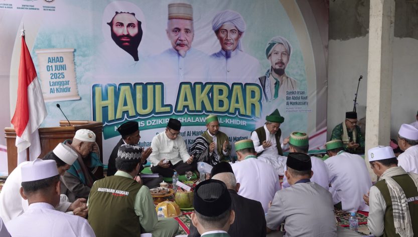 Khalwatiyah Sammaniyah Maros Peringati Haul Tiga Ulama di Maros