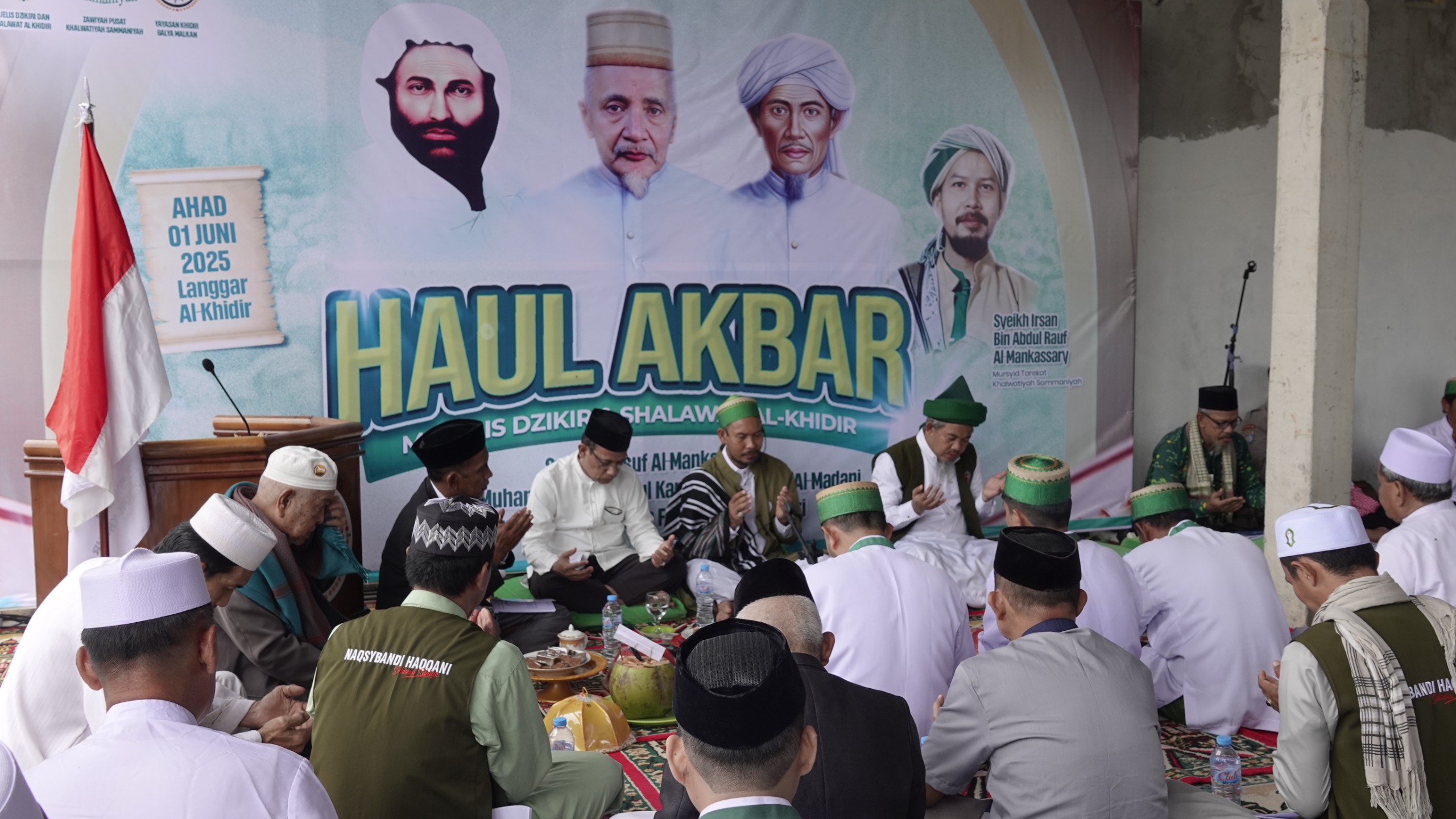 Khalwatiyah Sammaniyah Maros Peringati Haul Tiga Ulama di Maros