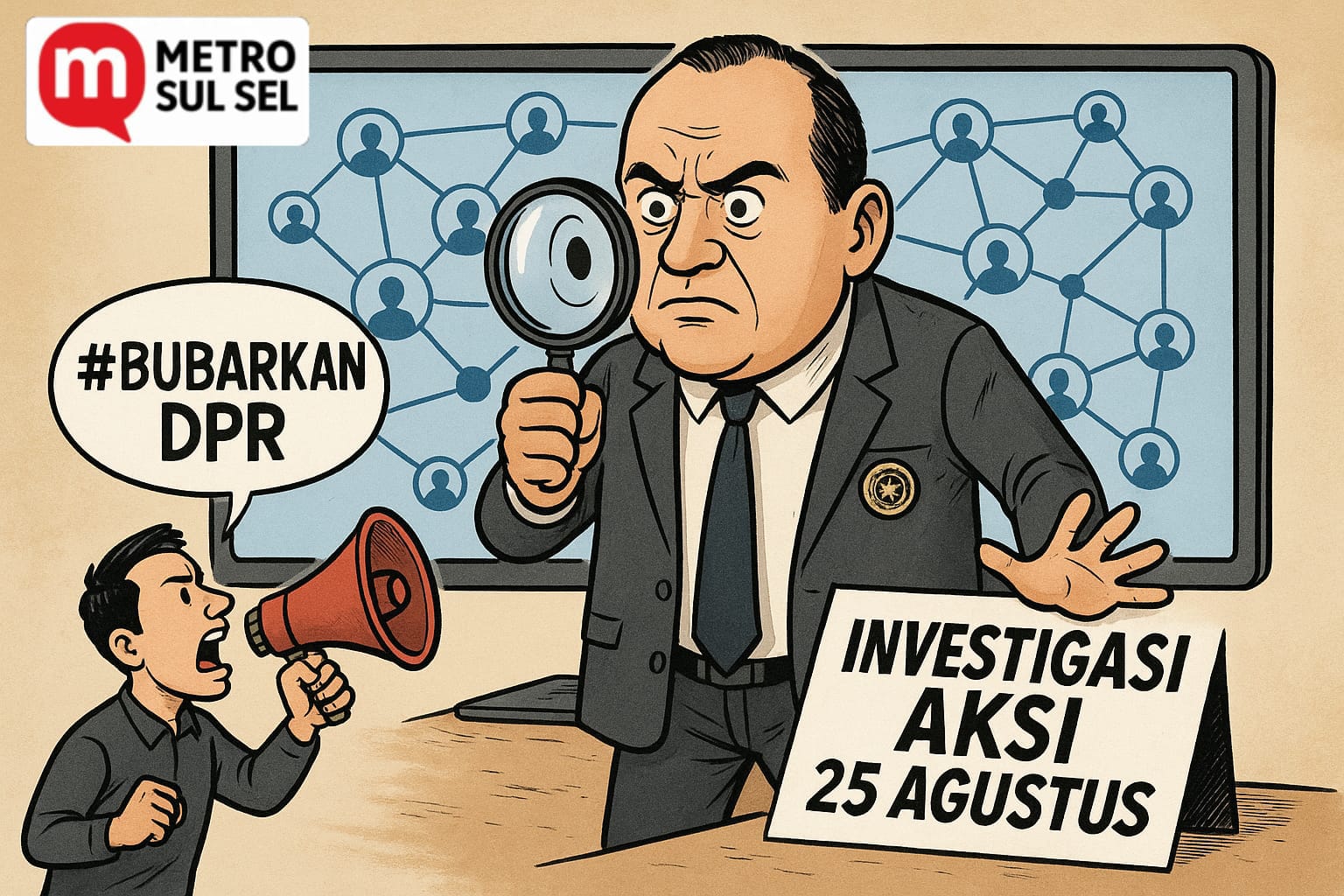 Mengungkap Jejak Digital di Balik Aksi 25 Agustus