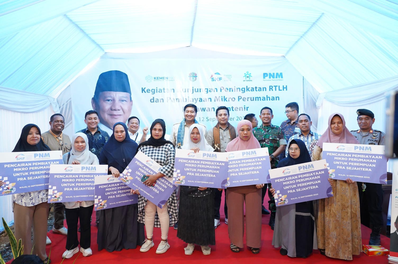 PNM–SMF Luncurkan Program HOME di Wajo, Ibu-Ibu Mekaar Jadi Teladan Tangguh