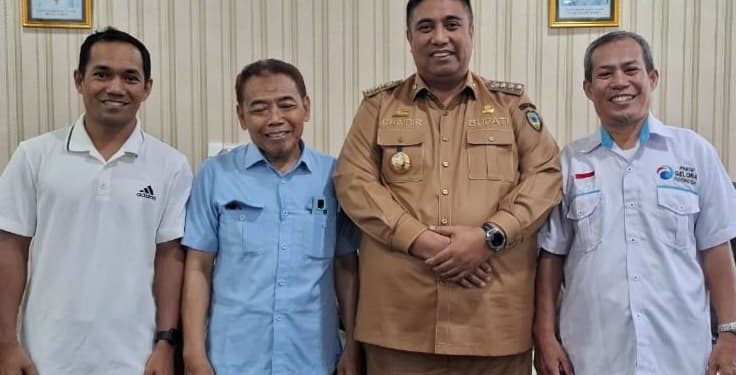 MILAD KE-6, DPD GELORA MAROS JALIN SILATURAHMI DENGAN TOKOH DAERAH
