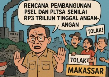 PROYEK PEMBANGKIT LISTRIK SENILAI RP3 TRILIUN MAKASSAR MASIH JADI ANGAN-ANGAN