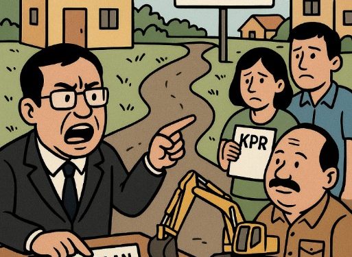 SKANDAL RUMAH SUBSIDI MAROS: JALAN DIBUKA, NILAI LAHAN DIDUGA DIMANIPULASI