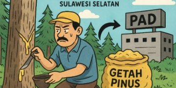 EMAS BENING DARI HUTAN GOWA MAROS BELUM MAKSIMAL MENGISI KAS DAERAH
