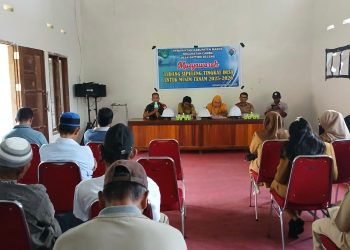 MUSYAWARAH TUDANG SIPULUNG DESA PATTIRO DECENG TENTUKAN JADWAL TURUN SAWAH MUSIM TANAM 2025–2026