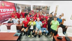 PP PELTI GELAR PELATIHAN SERTIFIKASI CBI LEVEL I BERTARAF INTERNASIONAL DI JAKARTA