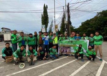 KOMUNITAS GRAB MAROS GALANG DANA UNTUK KORBAN BANJIR BANDANG DI SUMATRA