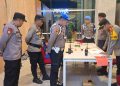 POLRES MAROS PERKETAT PENGAMANAN NATARU 2025 DI BANDARA SULTAN HASANUDDIN