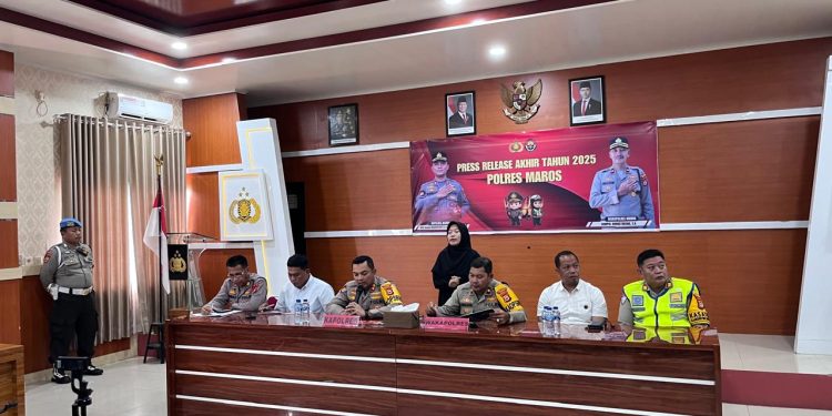 POLRES MAROS GASPOL PROGRAM HUMANIS 2025, KASUS NARKOTIKA ALAMI KENAIKAN