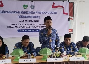 MUSRENBANG KELURAHAN ADATONGENG TETAPKAN PULUHAN USULAN PRIORITAS PEMBANGUNAN 2027