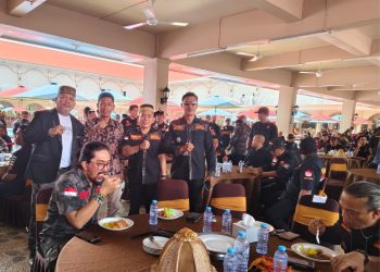 KEPALA DESA TUPPABIRING HADIRI ANNIVERSARY KE-22 KIWAL GARUDA HITAM DI MAROS