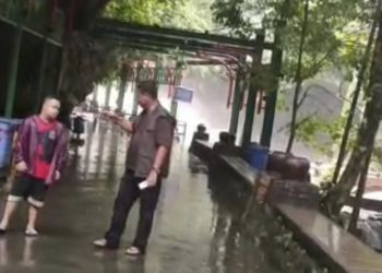 DISPARPORA MAROS PANTAU DEBIT AIR TWA BANTIMURUNG ANTISIPASI CUACA EKSTREM