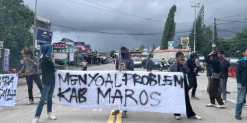 HPPMI MAROS KEPUNG KANTOR BUPATI, BAWA 8 TUNTUTAN KRITIS TERMASUK RAPUHNYA PENEGAKAN HUKUM