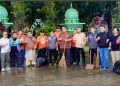 JELANG RAMADAN 1447 H, BUPATI MAROS PIMPIN AKSI BERSIH-BERSIH MASJID AGUNG AL-MARKAZ