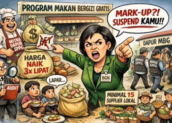 MITRA DAPUR MBG DIINGATKAN: MARK-UP BAHAN PANGAN BISA BERUJUNG SUSPEND