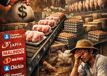 60% ANGGARAN MBG DIKUASAI ENAM KORPORASI AYAM, PETERNAK RAKYAT TERSINGKIR