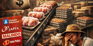60% ANGGARAN MBG DIKUASAI ENAM KORPORASI AYAM, PETERNAK RAKYAT TERSINGKIR