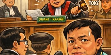 SIDANG PERDANA KASUS KONI MAROS DIGELAR DI TIPIKOR MAKASSAR, AGENDA PEMBACAAN DAKWAAN