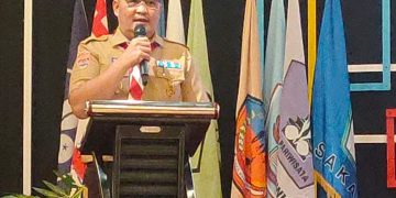 AKLAMASI DI MUSCAB 2026, ANDI MUETAZIM MANSYUR RESMI PIMPIN KWARCAB PRAMUKA MAROS