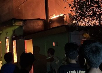 KEBAKARAN DI BONTOA MAROS, SATU RUMAH LUDES DAN SATU WARGA LUKA