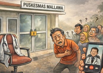 KRISIS LAYANAN KESEHATAN DI MALAWA: PUSKESMAS TANPA DOKTER, WARGA DIPAKSA BEROBAT ONLINE