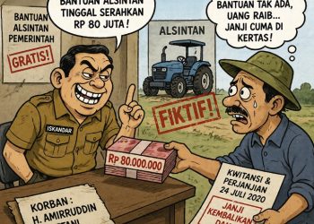 RP80 JUTA “DITELAN” SEJAK 2020! JANJI ALSINTAN DI MAROS DIDUGA AKAL-AKALAN OKNUM