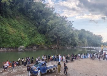 DUA ANAK TERSERET ARUS DI SUNGAI WISATA BOSSOLO, SATU MENINGGAL DUNIA