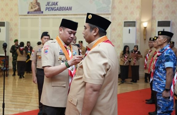 PELANTIKAN PENGURUS PRAMUKA MAROS 2026–2031, KOMITMEN MEMBANGUN GENERASI UNGGUL