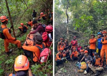 SATGAS PRAMUKA PEDULI KWARCAB MAROS TERLIBAT DALAM OPERASI EVAKUASI KORBAN SAMBARAN PETIR DI GUNUNG MONROLO