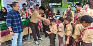 Dari Sepiring Telur untuk Masa Depan: Ellacare CSR dan Pramuka Maros Bersatu Kampanyekan Gizi Anak