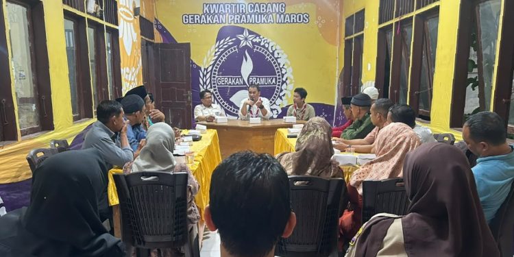Kwarcab Maros Mantapkan Persiapan, Siap Berlayar ke Jambore Nasional XII 2026