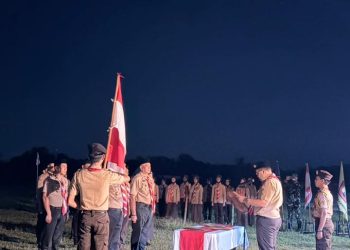 SAKA BHAYANGKARA MAROS BANGKIT KEMBALI, SEMANGAT PENGABDIAN GENERASI MUDA KEMBALI MENYALA