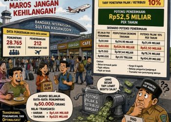 Potensi Rp52 Miliar Setahun di Sultan Hasanuddin, Maros Dapat Apa?