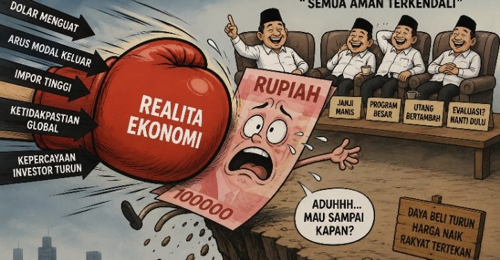 RUPIAH TERPURUK, SAATNYA PEMERINTAH INTROSPEKSI