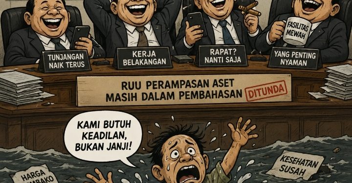 JANGAN-JANGAN ADA YANG TAKUT? RUU PERAMPASAN ASET TERUS TERTUNDA
