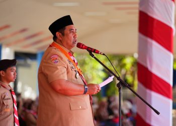 PRAMUKA MAROS PERKUAT SAKA, DUKUNG SWASEMBADA PANGAN NASIONAL