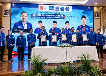 BMI DEMOKRAT LANTIK DPC SE-DKI, SATUKAN KEKUATAN ANAK MUDA UNTUK RAKYAT