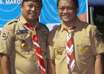 KWARCAB MAROS TAK MAU PRAMUKA SEKADAR NAMA, SAKA DIDORONG KEMBALI HIDUP