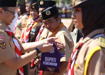 Putra Maros H.A. Fahry Makkasau Dinobatkan Jadi Bupati Perkemahan KPMP Sulsel 2026