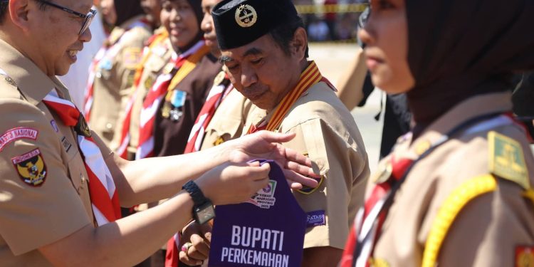 Putra Maros H.A. Fahry Makkasau Dinobatkan Jadi Bupati Perkemahan KPMP Sulsel 2026