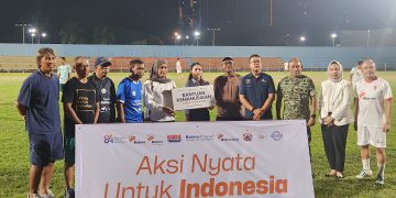 BAKRIE GROUP GALANG DONASI LEWAT LAGA SEPAK BOLA AMAL, LEGENDA TIMNAS TURUN LAPANGAN