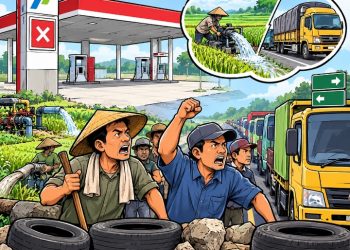 SOLAR TAK KUNJUNG JELAS, PETANI DAN SOPIR TRUK MAROS ANCAM TUTUP JALAN