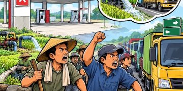 SOLAR TAK KUNJUNG JELAS, PETANI DAN SOPIR TRUK MAROS ANCAM TUTUP JALAN