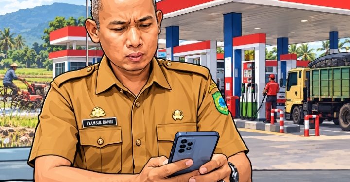 SPBU JAWI-JAWI DIBLOKIR PERTAMINA, PETANI MAROS TERANCAM KEKURANGAN SOLAR