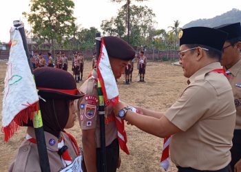 LT-II PRAMUKA BANTIMURUNG DIMULAI, 8 REGU BERTARUNG DALAM 20 MATA LOMBA