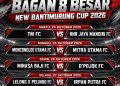 DELAPAN TIM LOLOS, NEW BANTIMURUNG CUP 2026 MASUK BABAK DELAPAN BESAR