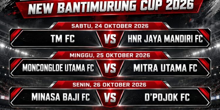 DELAPAN TIM LOLOS, NEW BANTIMURUNG CUP 2026 MASUK BABAK DELAPAN BESAR