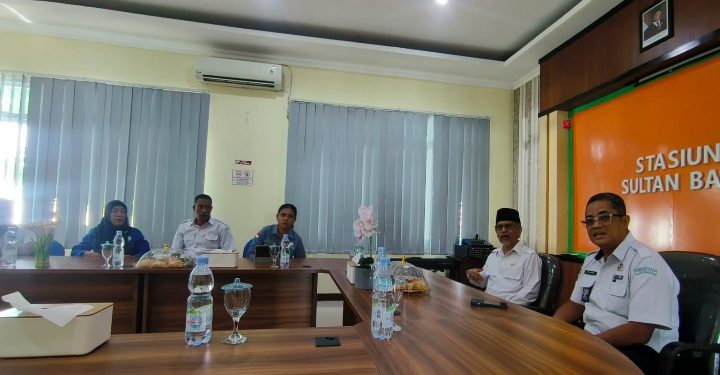 Sultan Ternate Lakukan Kunjungan Kerja ke BMKG Maluku Utara